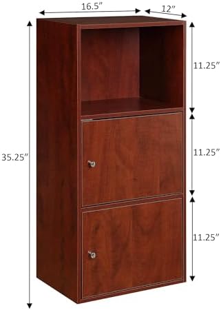 Convenience Concepts Xtra Storage 2 Door Cabinet, White (151187W)