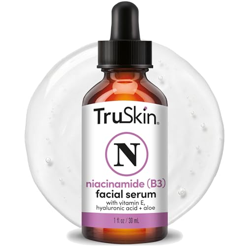 TruSkin Niacinamide Serum for Face with Hyaluronic Acid & Aloe, 1 fl oz