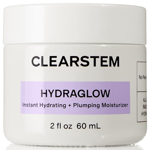 CLEARSTEM - HYDRAGLOW Stem Cell Moisturizer - Bakuchiol + Squalene - Youthful Skin Face Moisturizer - All Skin Types - Facial Skin Care Products