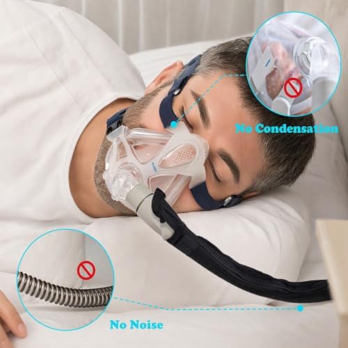 iGuerburn 6.4ft CPAP Hose Cover for ResMed AirSense 11 & 10 Heated Tubing