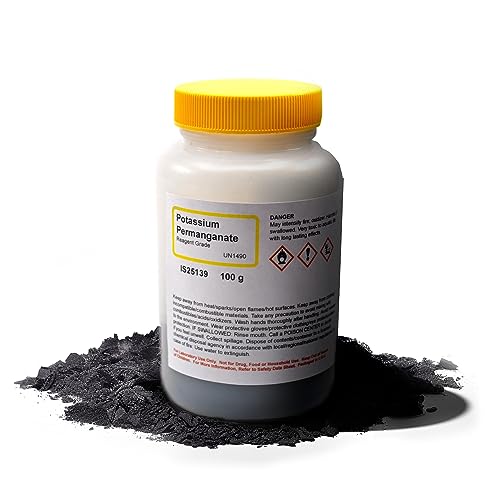 ALDON Innovating Science Potassium Permanganate, 100g - Reagent Grade - The Curated Chemical Collection