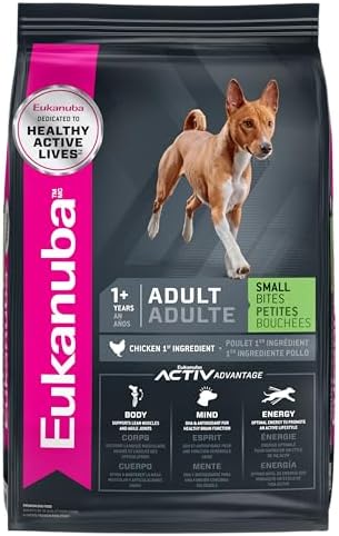Eukanuba Adult Small Bites Dry Dog Food, 4.5 lb Bag