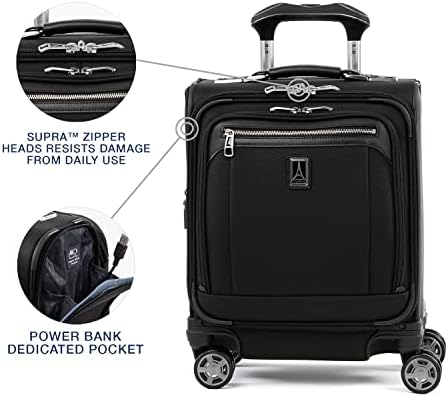 Travelpro Platinum Elite Underseat Spinner Tote Bag with USB Port
