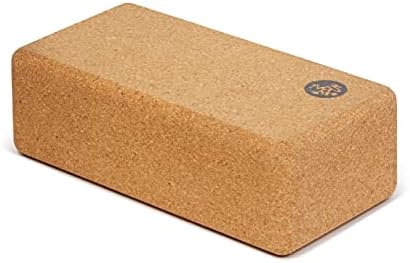 Manduka Yoga Block - Fine-Grain Block, Yoga Equipment, Home Gym Accessory, Pilates Tool, Lightweight for Travel, Extra Firm Workout Accessory with Comfortable Edges