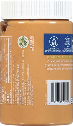 MaraNatha Organic Creamy Peanut Butter, 16 Ounce Jar
