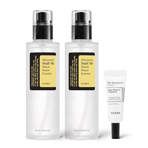 COSRX Snail Mucin 96% Repairing Serum for Sooothing & Hydrating 3.38 oz. | Snail Secretion Filtrate for Dull Skin & Fine Lines, Korean Skin Care