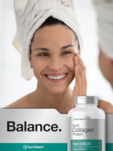 Horbäach Multi Collagen Protein 2000 mg | 180 Capsules