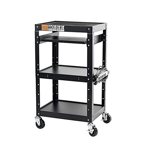 Pearington AV Presentation Cart Stand for Video Projector, TV, Laptop Computers, Printers