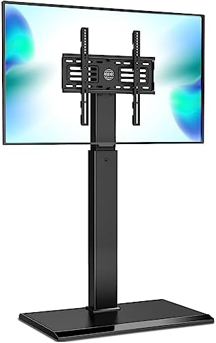 FITUEYES Iron Base Universal Floor TV Stand for 32-65 Inch TVs, Black
