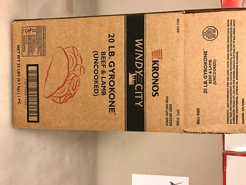 Krono Windy City Uncooked Gyrokone, 20 Pound -- 1 each.