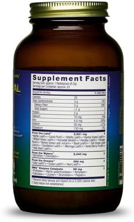 HEALTHFORCE SUPERFOODS Vitamineral Green - Mineral Supplement for Immune & Thyroid Support - Green Powder Supplement with Ingredients from the Land - Gluten-Free & Vegan - 150 Grams