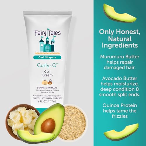 Fairy Tales Curly Q Kids Styling Spray Gel, 8oz