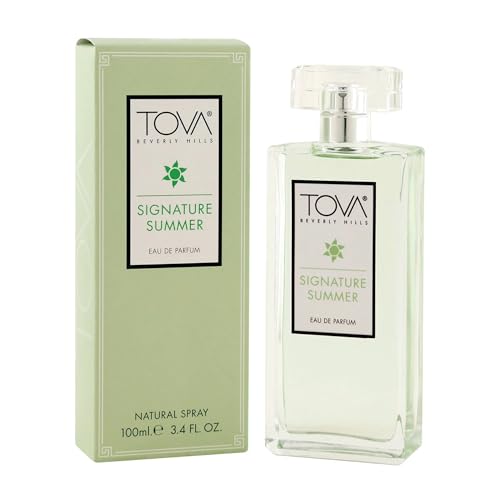 Tova Signature Eau de Parfum – Classic Bergamot Jasmine Lavender Perfume for Women – Timeless Scent – USA-Made & Cruelty-Free – 3.4 fl oz
