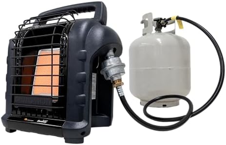 Mr. Heater 9,000 BTU Portable Buddy Midnight Series Radiant Propane Heater