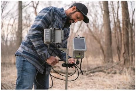 Stealth 29-Inch-49-Inch 1/4-Inch Steel Hunting Trail Camera | CAM Adjustable 29'-49' Expandable Height/4' Tripod Multi-Pivot Stable