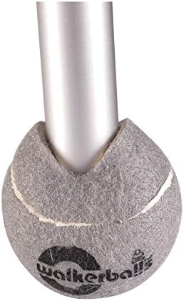 DMI Walkerballs Precut Walker Tennis Ball Glides, Fit Most Walkers, 1 Pair