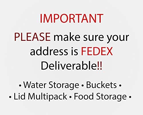 5 Gallon Samson Stackers, Natural, 6-Pack (30 Gallons), Emergency Water Storage Kit with one Bonus Spigot