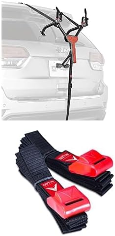 Allen Sports Ultra Compact Folding 1-Bike Trunk Mount Rack, Model MT1-B, Gray powder coated