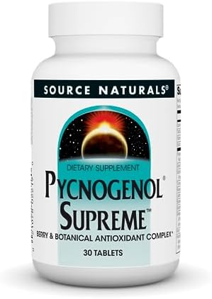 Source Naturals, Pycnogenol Supreme - 60 Tablets | Berry & Botanical Antioxidant Complex*