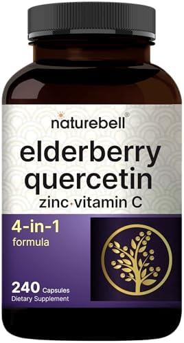 NatureBell Elderberry with Vitamin C, Zinc & Quercetin