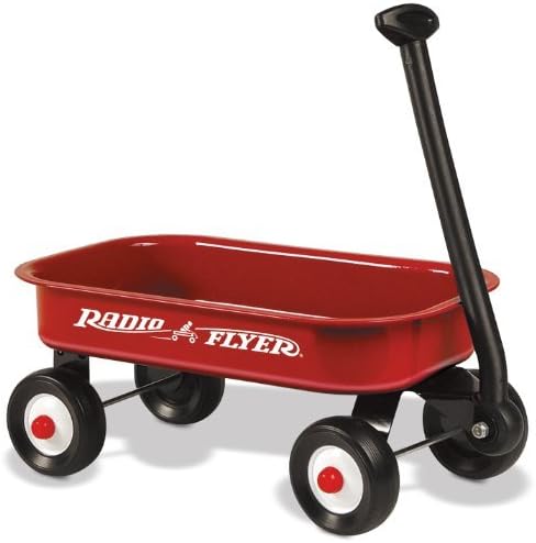 Radio Flyer Little Red Wagon 12-1/4 In. X 7-1/8 In. X 1-7/8 In. Ages 2 Steel