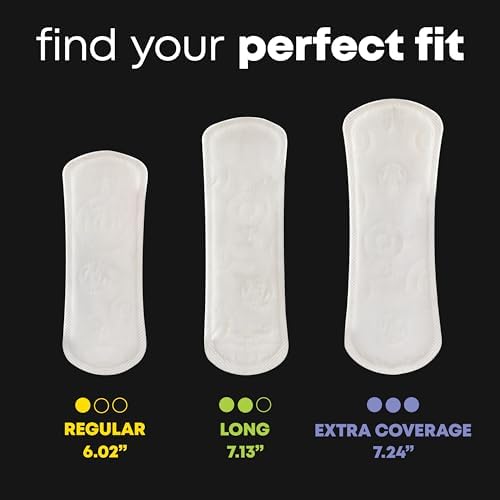 U by Kotex Clean & Secure Panty Liners, Light Absorbency, Regular Length, 516 Count (4 Packs of 129) (Packaging May Vary)