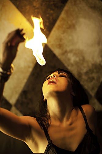 Fire Eating / Fleshing Torches - Rubber Grips, Stainless Steel Shaft, Wick made of Kevlar, By:Trick Concepts