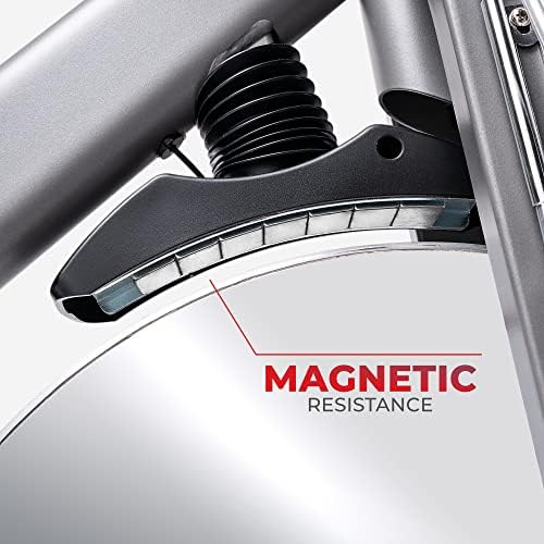 Sunny Health & Fitness Magnetic Exercise Bike for Indoor Cycling