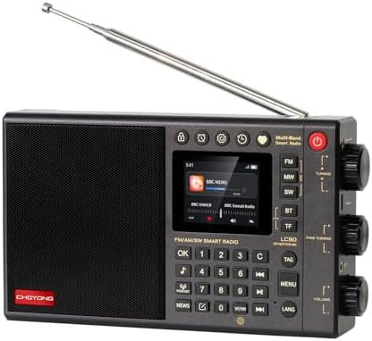 CHOYONG LC90 Internet Radio Professional Multi-Functional SmartMulti-Band WIFI/4G Global Version choyoung Portable Radio FM/LW/MW/SW/SSB Shortwave