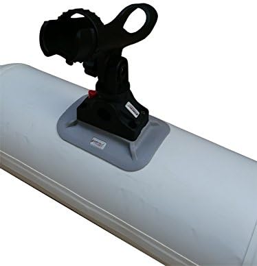 Brocraft Glue On Boat Rod Holder for Ribs Kayak & Inflatable Boat/Inflatable Boat Rib Mount Rod Hodler