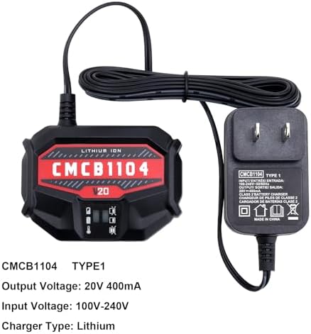 Elefly 20V CMCB202 Battery Compatible with Craftsman V20 Lithium Ion Battery CMCB202-2 CMCB201 CMCB204