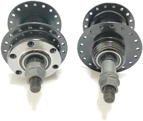 Bicycle Rear Hub Assembly 36 Holes, Disc Brake, Rear Width 135mm, Bicycle Wheel Part Rear Bike Hub (Black)