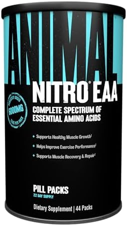 Animal Nitro EAA - Post-Workout Recovery and Repair, Supports Lean Muscle Growth