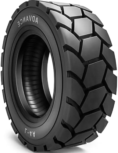 Advance HEAVY DUTY L-4A (Steel Belt) Industrial Tire - 12-16.5 | Industrial All Season Traction 146A2 Rated 14 Ply Bias Construction Black Sidewall