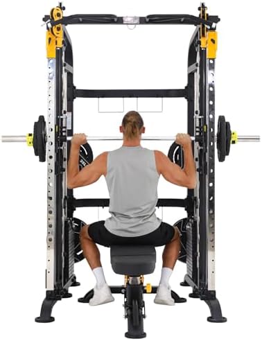 Altas Strength M810 Smith Machine Home Gym with Dual Weight Stacks