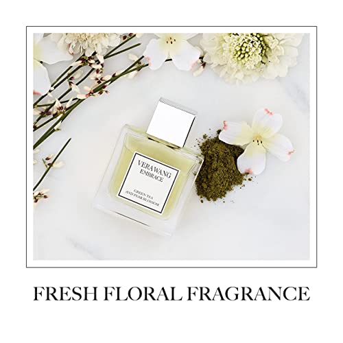 Vera Wang Embrace Body Mist Spray for Women, Green Tea & Pear Blossom, 8 Fluid Oz |