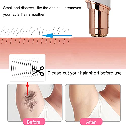 Dealswin Facial Hair Remover Replacement Heads：Compatible with Gen 1 Finishing Touch Flawless Facial Hair Removal Tool Women