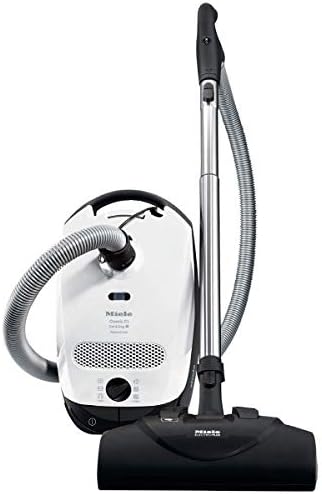 Miele C1 Classic Cat & Dog Powerline Canister Vacuum (Lotus White)