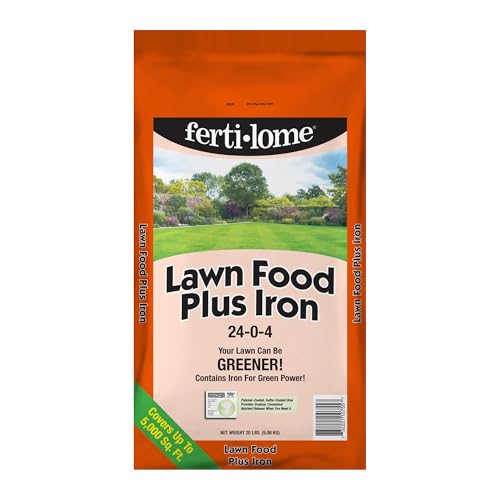 Ferti-Lome Lawn Food Plus Iron 24-0-4 5000 Sq. Ft. Granules 20 Lb.