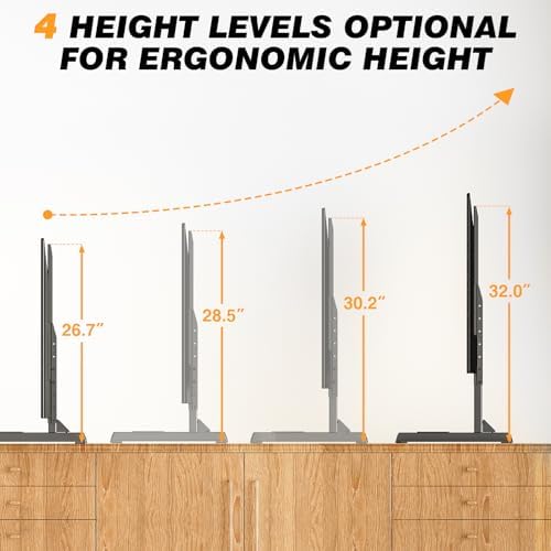 TAVR Universal Table Top TV Stand Mount, TV Legs for Most 20-75 Inch TVs