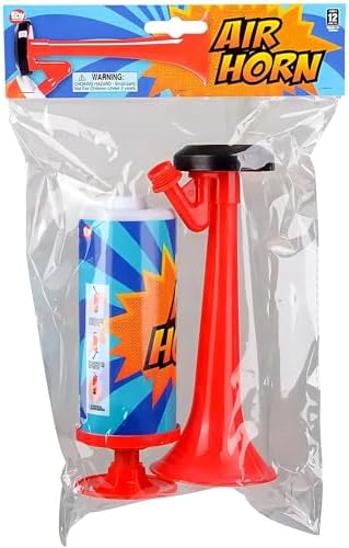 Super Blast Hand Pump Air Horn - Never Runs Out