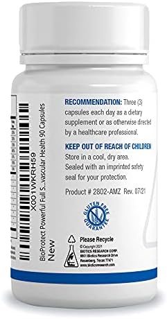 BIOTICS RESEARCH BioProtect Plus Protects Body from Oxidative Damage, Supports Overall Health, Immune Health, Cardiovascular Health. Glutathione