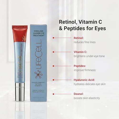 LifeCell All-in-One Under Eye Cream for Puffiness, Dark Circles & Wrinkles | LifeCell All-in-One Under Eye Cream for Puffiness