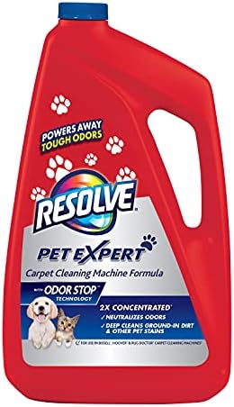 Resolve Carpet Cleaner for Steam Machines, Red, 48 Fl Oz