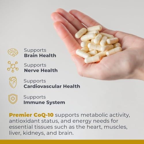 Premier Research Labs CoQ10 - Coenzyme Q10, Co Q 10 Supplement, 100mg Capsules