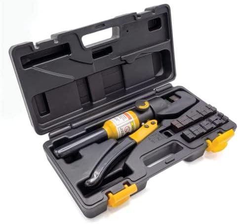 Titan Tools 11980 5 Ton Hydraulic Cable Crimper, Standard