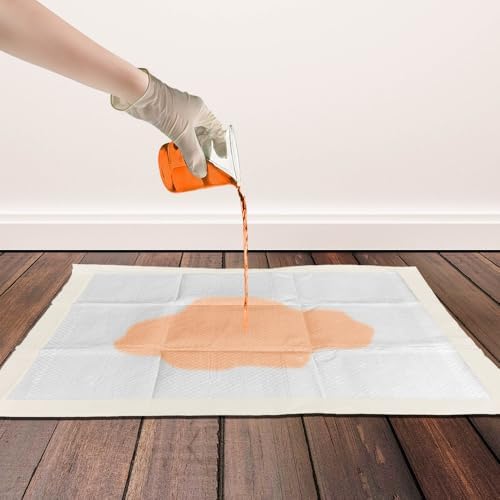 OUT! PetCare Large Dog Pee Pads, Leak Proof Training Pads, 21x21, 50 Count | Doggy Pee Pads, Leak Proof, Odor Control, Extra Absorbent, Potty Training, Housebreaking, Crate Training, Travel Use