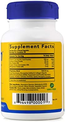 Joint Health & Mobility Formula with CM8 (Cetyl Myristoleate) - Joint Supplements for Men and Women with Glucosamine, MSM, Collagen Type II - 90 Capsules