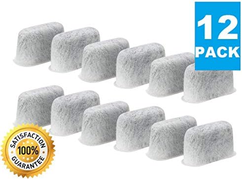 Premium Replacement Charcoal Water Filters for Cuisinart Coffee Machines (12)