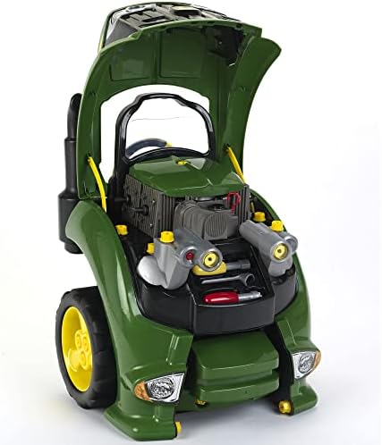 Klein John Deere Engine - Tractor Toy Set with 56 Repair Parts